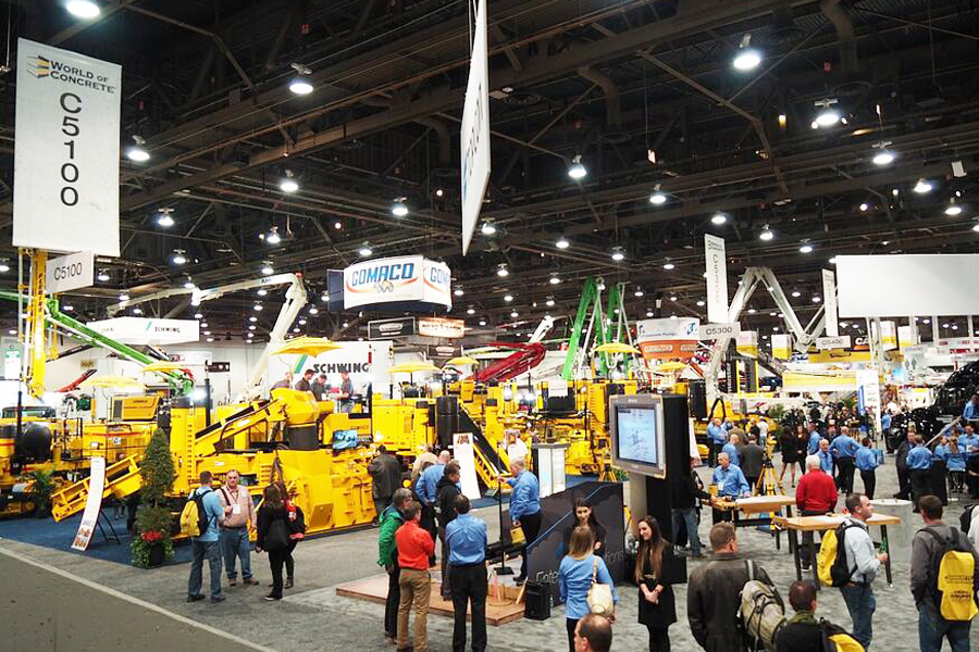 QGM və ZENITH Group World of Concrete 2017 sərgisində nümayiş etdirilib