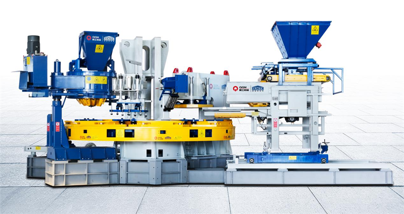 Quangong Machinery Co., Ltd HP-1200T Tamamilə avtomatik təqlid daş kərpic istehsal xətti: sənayenin texnoloji yenilik aparıcı və səmərəli, ağıllı və yaşıl istehsal üçün yeni bir meyar yaratmaq