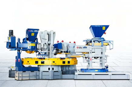 Blok kərpic hazırlayan maşın necə işləyir?