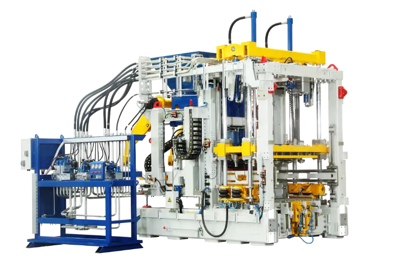 QGM ZN1200-2S Avtomatik Kərpic Maşın | Bərk Məişət Tullantılarının Emalı üçün Ağıllı Beton Blok Hazırlayan Maşın