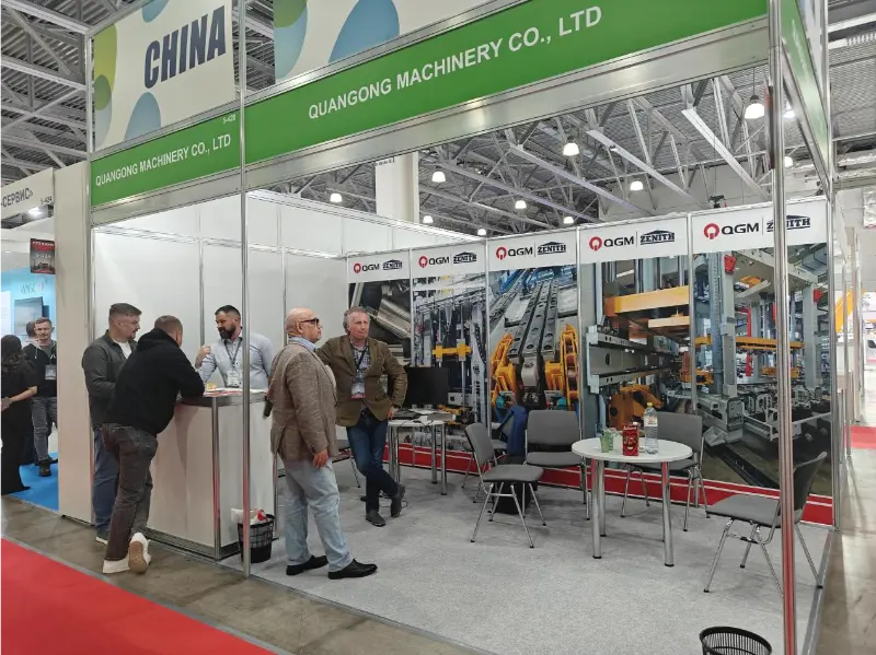 Avrasiya İnfrastruktur Bazarına Diqqət: Quangong Machinery Co., Ltd. Rusiyanın CTT EXPO sərgisində sərgilənir