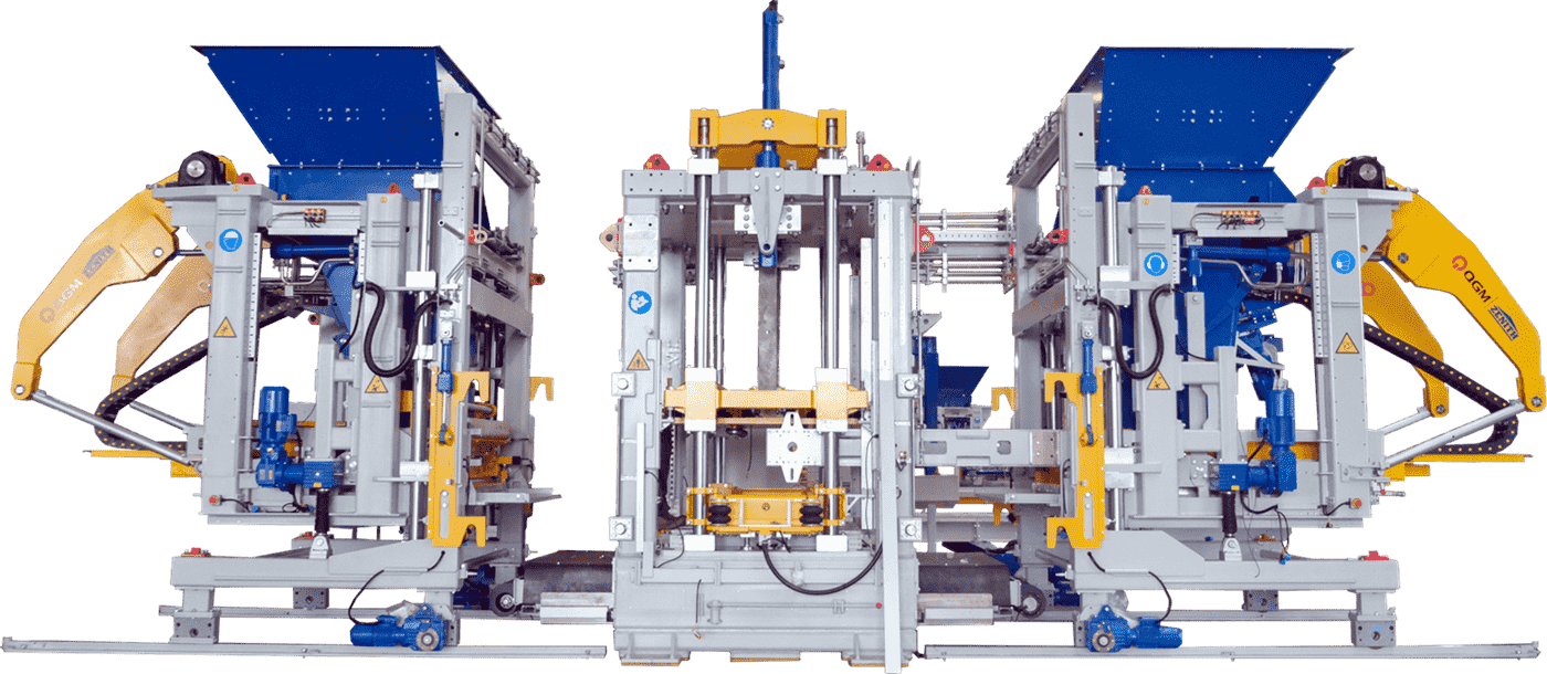 Avtomatik blok istehsal edən maşın